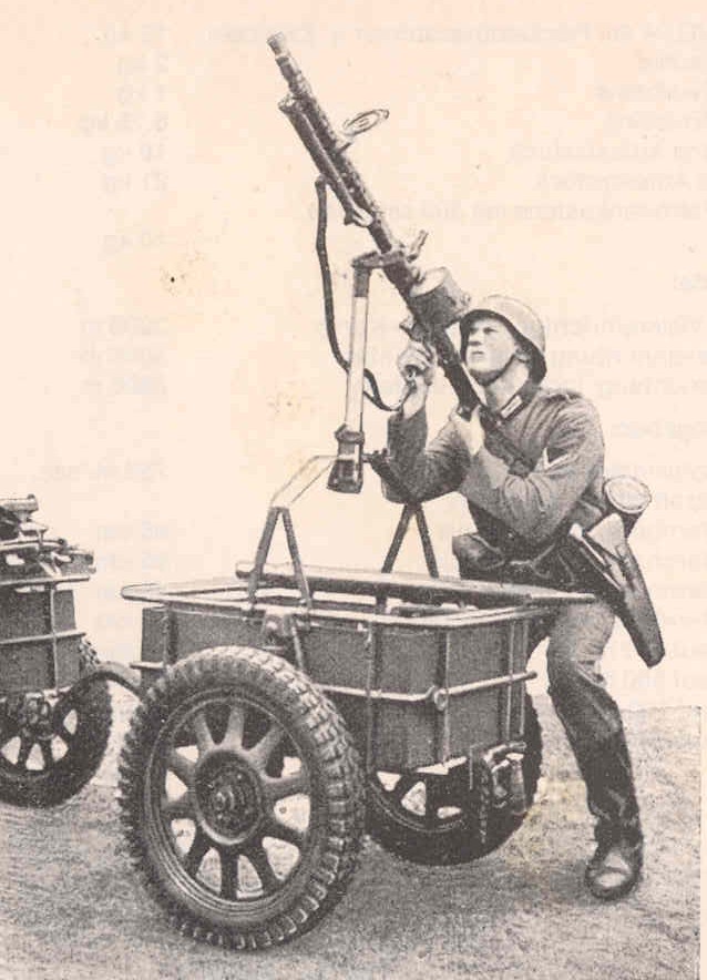 Infanteriekarren mit MG34